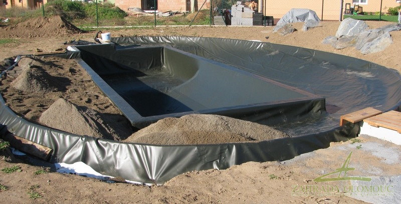 Položení ochranné fólie