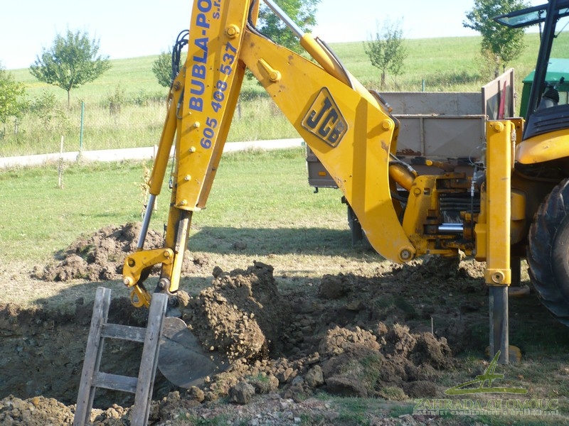 Zahájení výkopových prací